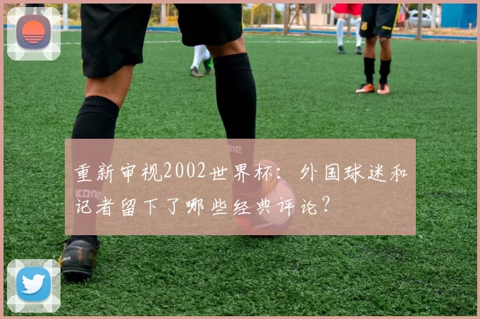 重新审视2002世界杯:外国球迷和记者留下了哪些经典评论?