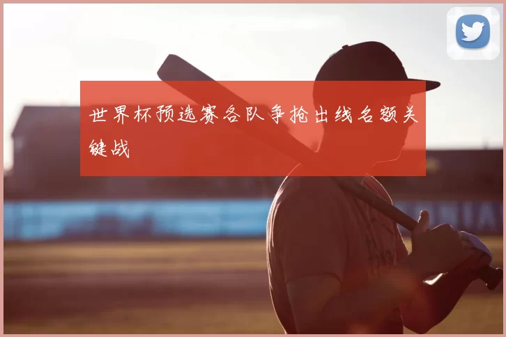 世界杯预选赛各队争抢出线名额关键战